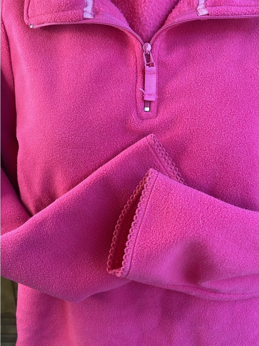 GAP Quarter-Zip Fleece Pullover - Picture 3 of 4